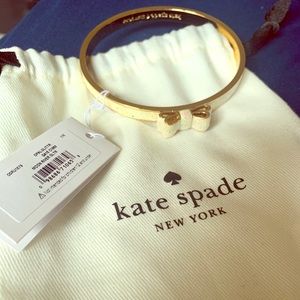 New Kate Spade Bow Shiny Glittery Bracelet